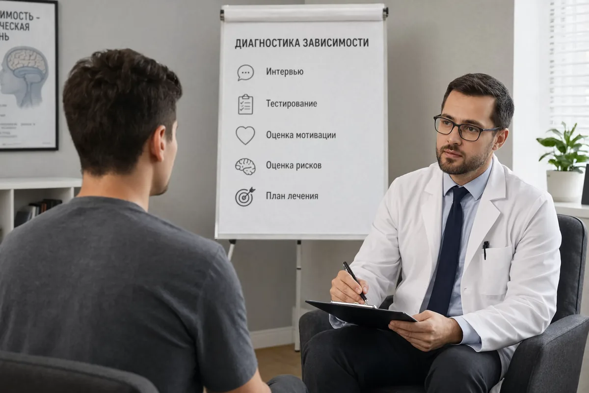 Медицинский персонал в клинике